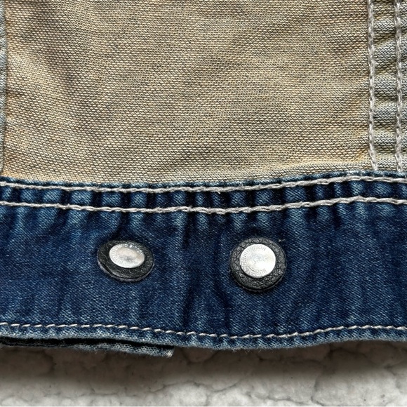 Buffalo Jeans Lightweight Denim Jacket Size M 📏 P2P 20” - Picture 12 of 13